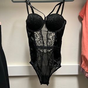 Lingerie Black Teddy